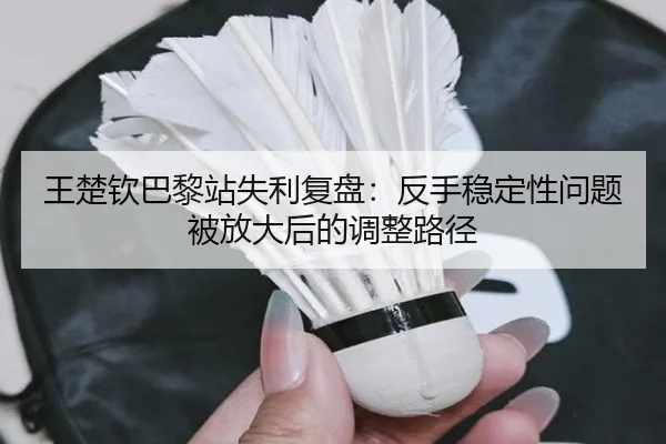 王楚钦巴黎站失利复盘:反手稳定性问题被放大后的调整路径
